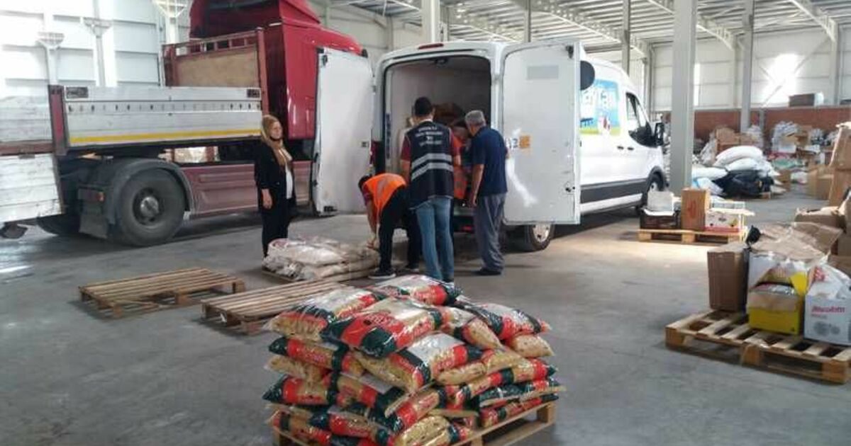 Tügşav Bafra Şubesinden Sel Afetzedelerine Yardım