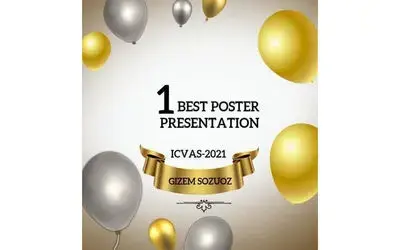 OMÜ Veteriner Fakültesi’ne ICVAS 2021’de “En İyi Poster Ödülü”
