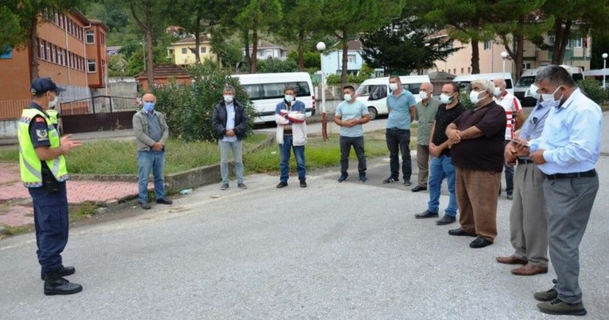 Samsun Bafra’da okul servislerine sıkı denetim
