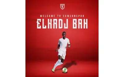 Samsunspor, Gineli forvet Elhadj Abdourahamane Bah’ı kadrosuna kattı
