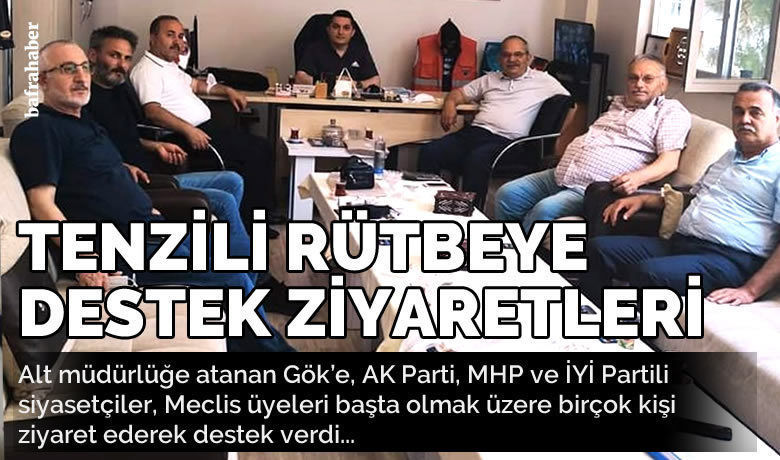 Tenzili Rütbeye Destek Ziyaretleri