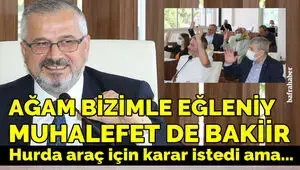 Başkan Hamit Kılıç Hurda Aracı Hibe Etmek İçin Meclisten Yetki İstedi!