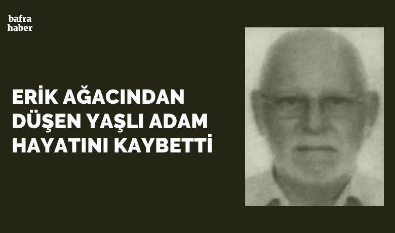 Ağaçtan düşen yaşlı adam hayatını kaybetti