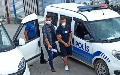 Akü hırsızlık şüphelisi yakalandı
