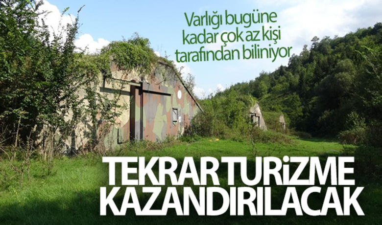 Füzelerin ve mühimmatların saklandığıNATO üssü turizme kazandırılacak - Trabzon`un Maçka ilçesinde varlığı bugüne kadar çok az kişi tarafından bilinen ve 2010 yılında Türk askerlerinin de tesisi terk etmesi ile atıl duruma düşen NATO üssü turizme kazandırılacak. Zamanında füzelerin ve mühimmatların saklandığı hangarlar için ise özel bir proje hazırlandı.