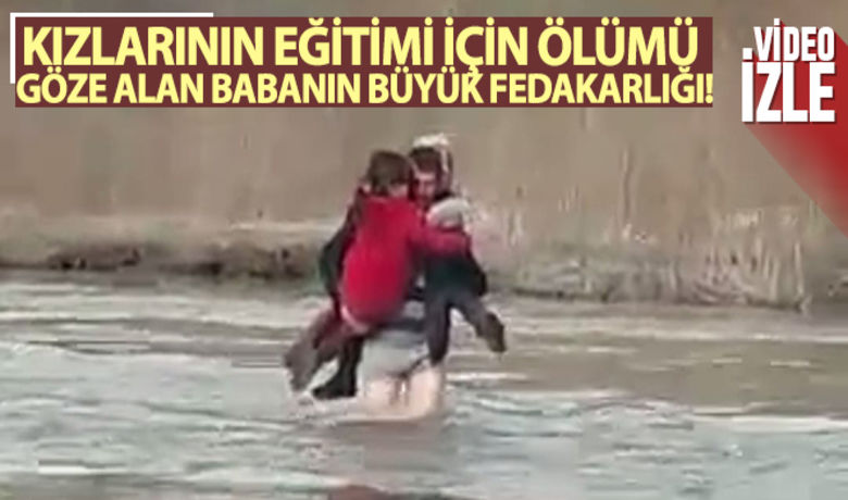 Kızlarının eğitimi için ölümügöze alan babanın büyük fedakarlığı - Erzurum’da 4 çocuk babası Deniz Yeşilbaş, eğitim gören 3 kız çocuğunun okula gidebilmesi için köprüsü olmayan Tuzla Çayı’ndan çocuklarını sırtlayarak karşıya geçiriyor.	“Yıllardır sıkıntı içerisinde yaşıyoruz”	“Kuraklığa sevinecek duruma geldik”	“Video neler yaşadığımızı anlatmış”	“Baba senin hakkını nasıl ödeyeceğiz”	“İşkence gibi yolumuz var”	“Babamız bizi sırtında götürüyor”	“Babamı bu su yüzünden kaybettim”
