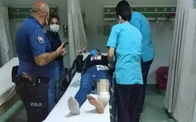 İşten çıkıp evine giden kadın sokak kavgasında kazara vuruldu
