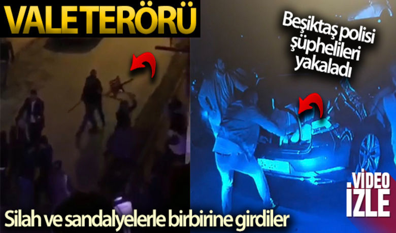 Beşiktaş'ta vale terörü kamerada - Beşiktaş Arnavutköy’de ünlü iki restoranın valeleri arasında yer nedeniyle kavga çıktı. Silahların ateşlendiği ve bıçakların kullandığı kavgada 2 kişi yaralandı. Saldırı anı ve sonrasında yaşananlar kameralara yansırken, Beşiktaş İlçe Emniyet Müdürlüğü ekiplerinin gözaltına aldığı 6 şüpheliden 2’si tutuklanarak cezaevine gönderildi.