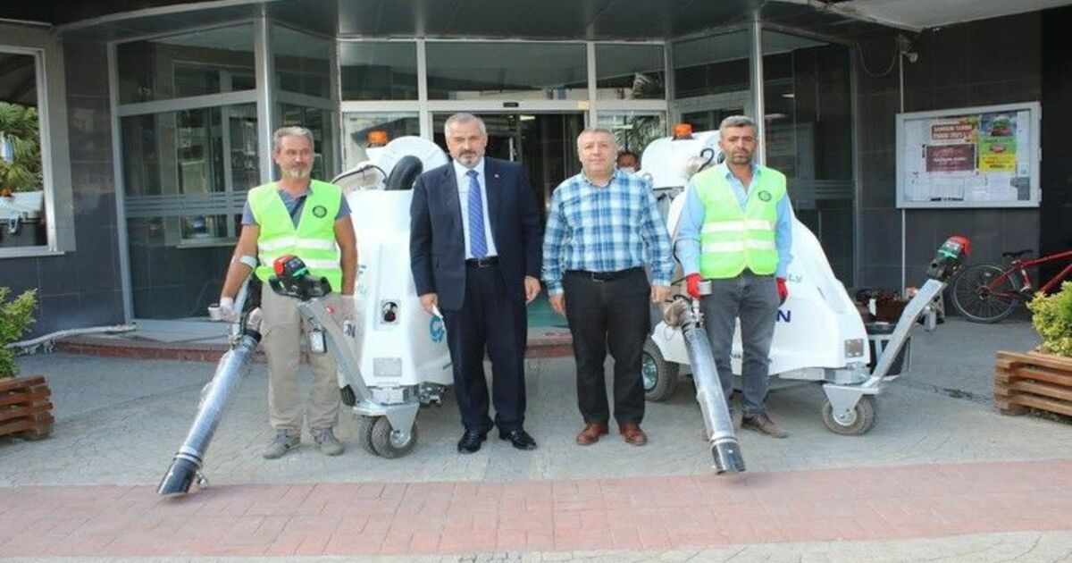 Bafra temizliğine iki yeni araç