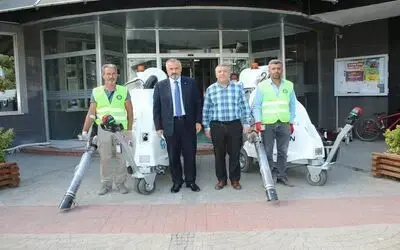 Bafra temizliğine iki yeni araç