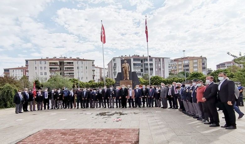 Gaziler Günü törenle kutlandı - Samsun’un Bafra ilçesinde Gaziler Günü törenle kutlandı.
