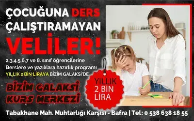 Çocuğuna Ders Çalıştıramayan Veliler Bizim Galaksi’de