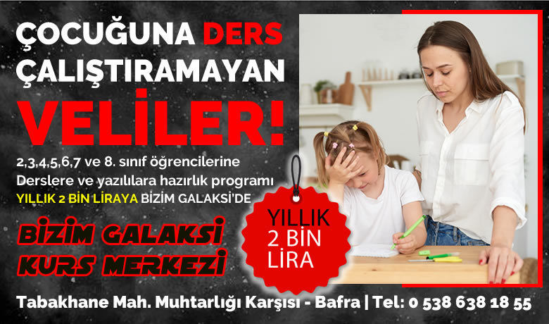 Çocuğuna Ders Çalıştıramayan Veliler Bizim Galaksi’de