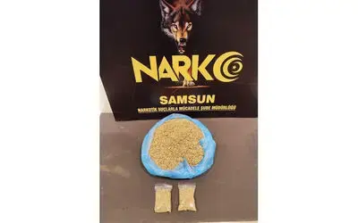 Samsun’da evinde 477,69 gram bonzai ele geçen bir kişiye gözaltı
