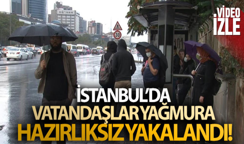 İstanbul'da vatandaşlaryağmura hazırlıksız yakalandı! - İstanbul’da akşam saatlerinde etkili olmaya başlayan sağanak yağış sabahın ilk ışıklarıyla beraber etkisini sürdürüyor. Kadıköy’de yağmura hazırlıksız yakalanan vatandaşlar ise zor anlar yaşadı.