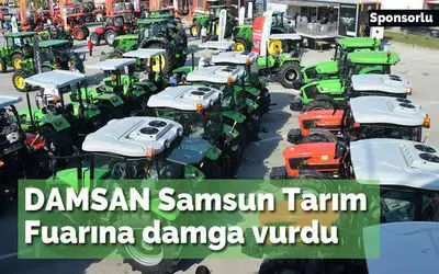 Damsan Samsun Tarım Fuarına Damga Vurdu