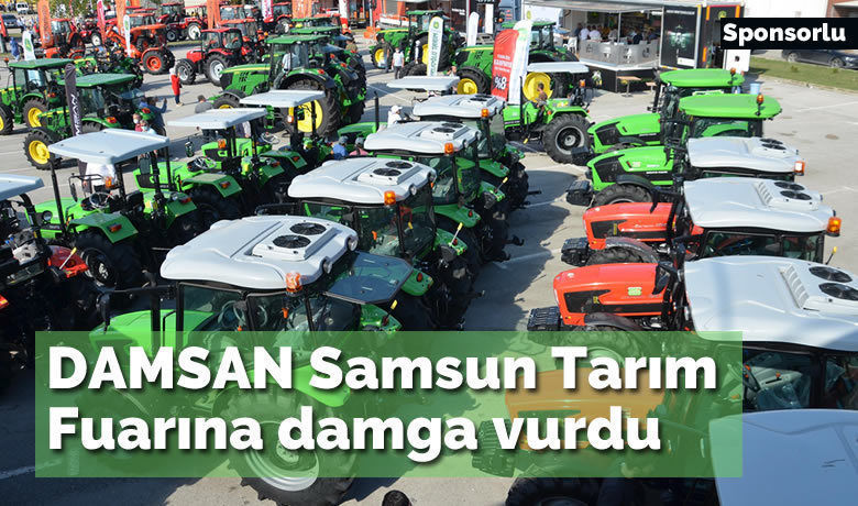 Damsan Samsun Tarım Fuarına Damga Vurdu
