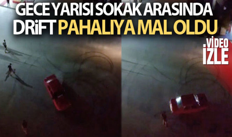 Gece yarısı sokak arasında drift pahalıya mal oldu - Antalya'nın Serik ilçesinde gece saatlerinde aracı ile cadde ortasında drift yapan sürücüye 6 bin 700 lira ceza yazıldı.