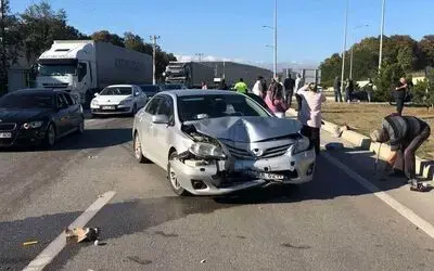 Samsun’da trafik kazası: 1 yaralı
