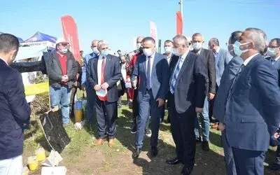 Bafra’da tarla okulu çalışması
