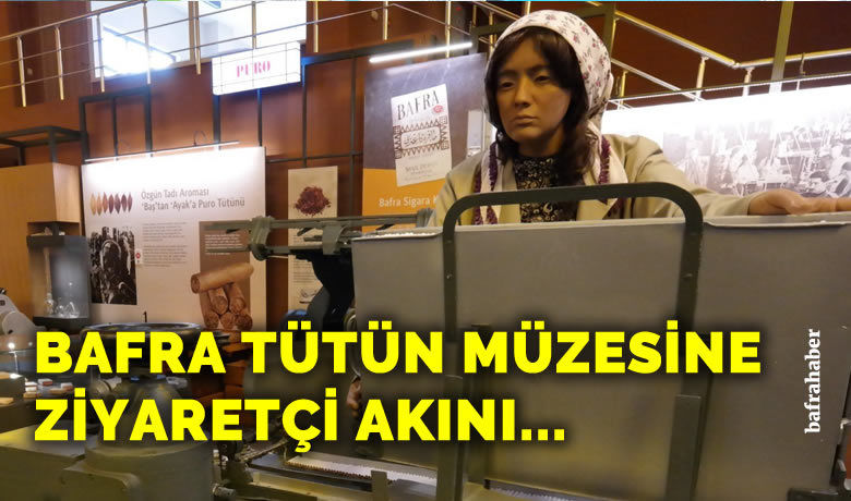 Türkiye'nin ilk tütün müzesine ziyaretçi akını - Samsun Büyükşehir Belediyesi bünyesindeki 8 müzeyi son 3 ayda 168 bin 607 kişi ziyaret etti.