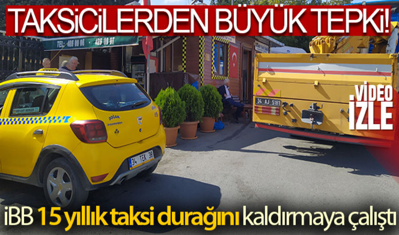 İBB 15 yıllık taksi durağını kaldırmaya çalıştı - Bakırköy Florya Atatürk Orman’ındaki çalışmalara engel olunduğu gerekçesiyle İBB tarafından kaldırılmak istenen taksi durağının çalışanları tepki gösterdi. 15 yıllık durakta işgaliye parasını belediyeye ödediklerini belirten Taksi Durakları Dernek Dayanışma Başkan Yardımcısı Kadri Arabacıoğlu, asıl amacın durakları ortadan kaldırarak aplikasyonlara geçmek olduğunu söyledi.