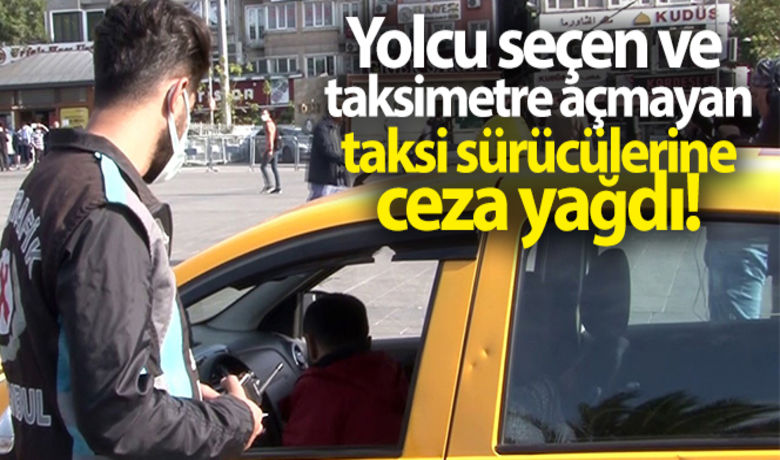 İstanbul'da taksi denetimi: 4araç trafikten men edildi - Fatih’te Sivil Trafik Şube Müdürlüğü ekipleri tarafından taksilere yönelik denetim gerçekleştirildi. Yolcu seçen 4 taksi şoförünün aracı 10 güne kadar trafikten men edilirken, taksimetre açmayan sürücülere 652 lira cezai işlem uygulandı. Taksimetre açmadığı tespit edilen bir taksi şoförü ise yazılan ceza sonrası pişkinlikle, "Ben o parayı bir günde kazanıyorum öderim’ dedi.