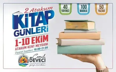 2. Atakum Kitap Günleri başlıyor
