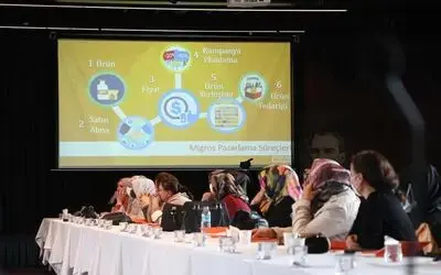 Kadın girişimcilere ’pazarlama yöntemleri’ anlatıldı
