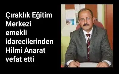 Hilmi Anarat Vefat Etti 