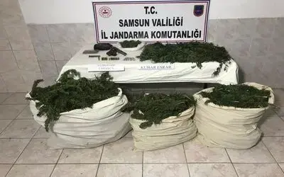 Jandarmadan zehir tacirlerine operasyon: 46 kilo esrar ele geçirildi
