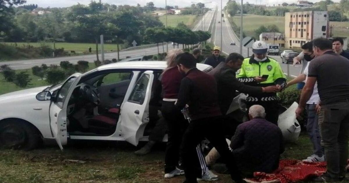 Karaköy'de trafik kazası: 6 yaralı
