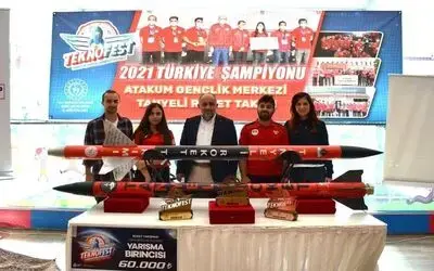 Roket takımı görücüye çıktı
