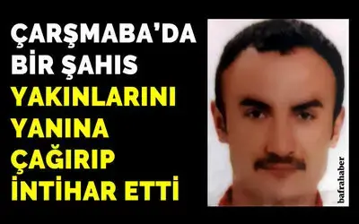 Yakınlarını yanına çağırıp baraj kenarında kendini vurdu