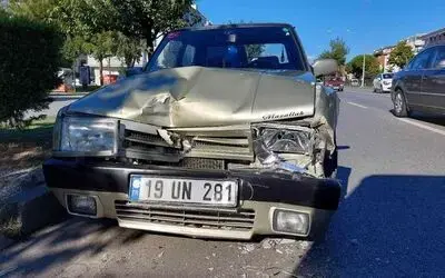 Samsun’da trafik kazası: 1 yaralı
