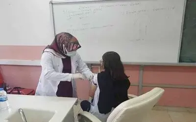 Terme’de okullarda aşı seferberliği
