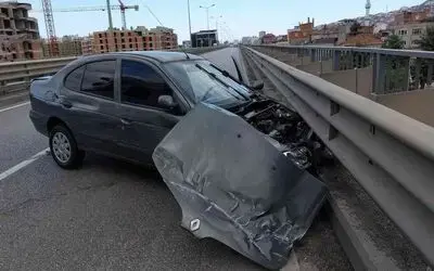 Hastaneden dönen anne kız kazada yaralandı

