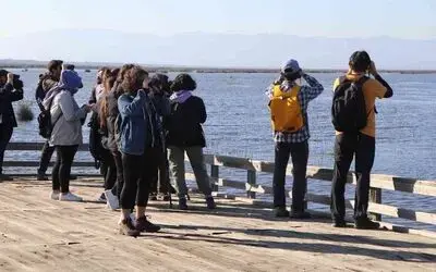 Dünya Göçmen Kuşlar Günü’nde Kızılırmak Deltasında kuş gözlemlediler

