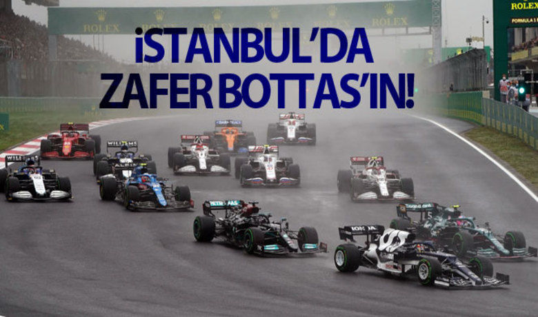İstanbul'da zafer Bottas'ın - Formula 1'de sezonun 16. yarışı olan Türkiye Grand Prix'ini Mercedes’in Finlandiyalı pilotu Valtteri Bottas kazandı.
