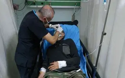 Samsun’da patpat şarampole yuvarlandı: 1 yaralı
