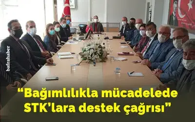 Kaymakam Ertürkmen'den Bağımlılıkla mücadele STK'lara destek çağrısı