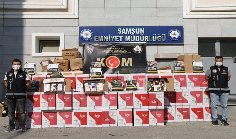Samsun’da 4 milyon 230 bin dalbandrolsüz boş makaron ele geçirildi: 2 gözaltı - Samsun’da 4 milyon 230 bin dal bandrolsüz boş makaron ele geçirildi, 2 kişi gözaltına alındı.