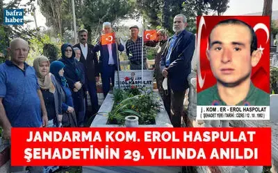 Erol Haspulat Şehadetinin 29. Yılında Anıldı