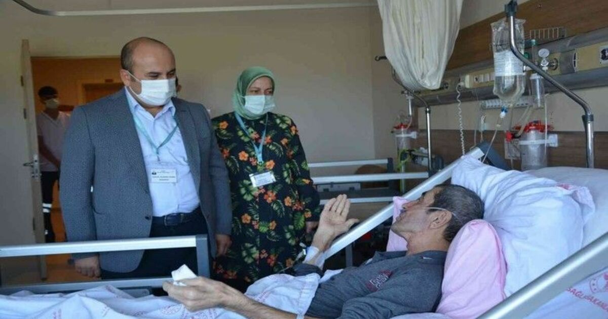 Palyatif hastasına doğum günü sürprizi
