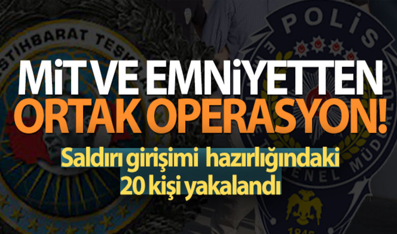 MİT ve Emniyetten ortak operasyon! - İstanbul'da MİT ve emniyetin terör örgütü PKK/KCK’ya yönelik düzenlediği operasyonda, 4’ü Suriye’nin Rakka kentindeki TSK unsurlarına saldırı girişiminde bulunan hücreyle bağlantılı 20 kişi yakalandı.