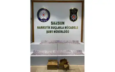 Samsun’da 5 bin 740 adet uyuşturucu hap ele geçirildi
