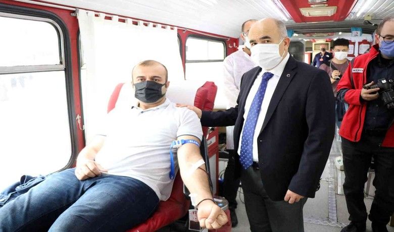 Samsun’da 5555 kan bağışı kampanyası: 3500 kan bağışı toplandı
