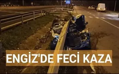 Engiz'de Feci Kaza: 2 yaralı