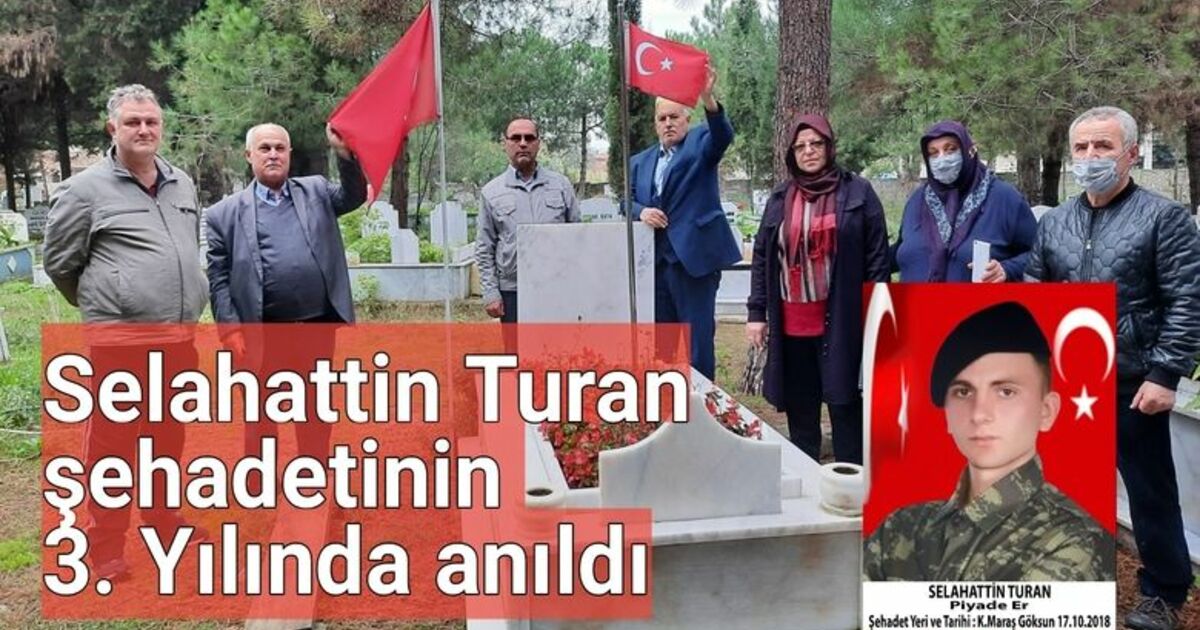 Selahattin Turan Şehadetinin 3. Yılında Anıldı 