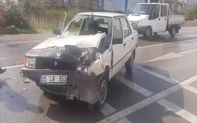 Samsun’da trafik kazası: 1 yaralı
